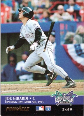 1993 Pinnacle Expansion Opening Day #2 B.Santiago/J.Girardi