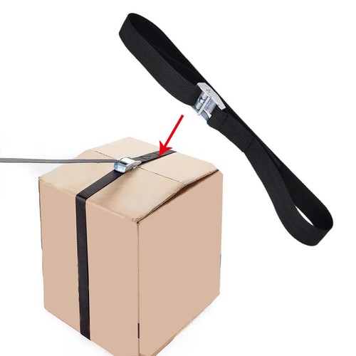 2PCS Luggage Bag Cargo Lashing Straps Tension Rope Ratchet Tie Belts Car Tools - Foto 1 di 8