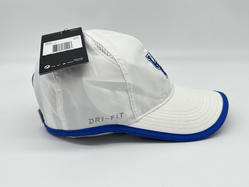 Nike Featherlight Kentucky Wildcats Hat White Blue Adjustable Strap Back - Picture 5 of 8