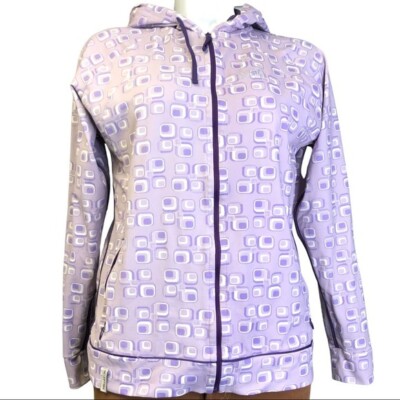 MIllet Women Athletic Zipped hoody sz medium light purple in EUC