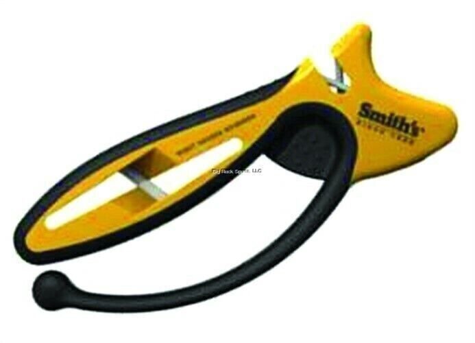 Smith's 50185 Jiffy Pro Handheld Knife/Scissor Sharpener Soft Grip