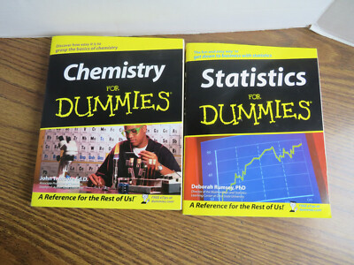 Statistics For Dummies(copyright 2003) & Chemistry For Dummies(copyright 2003)
