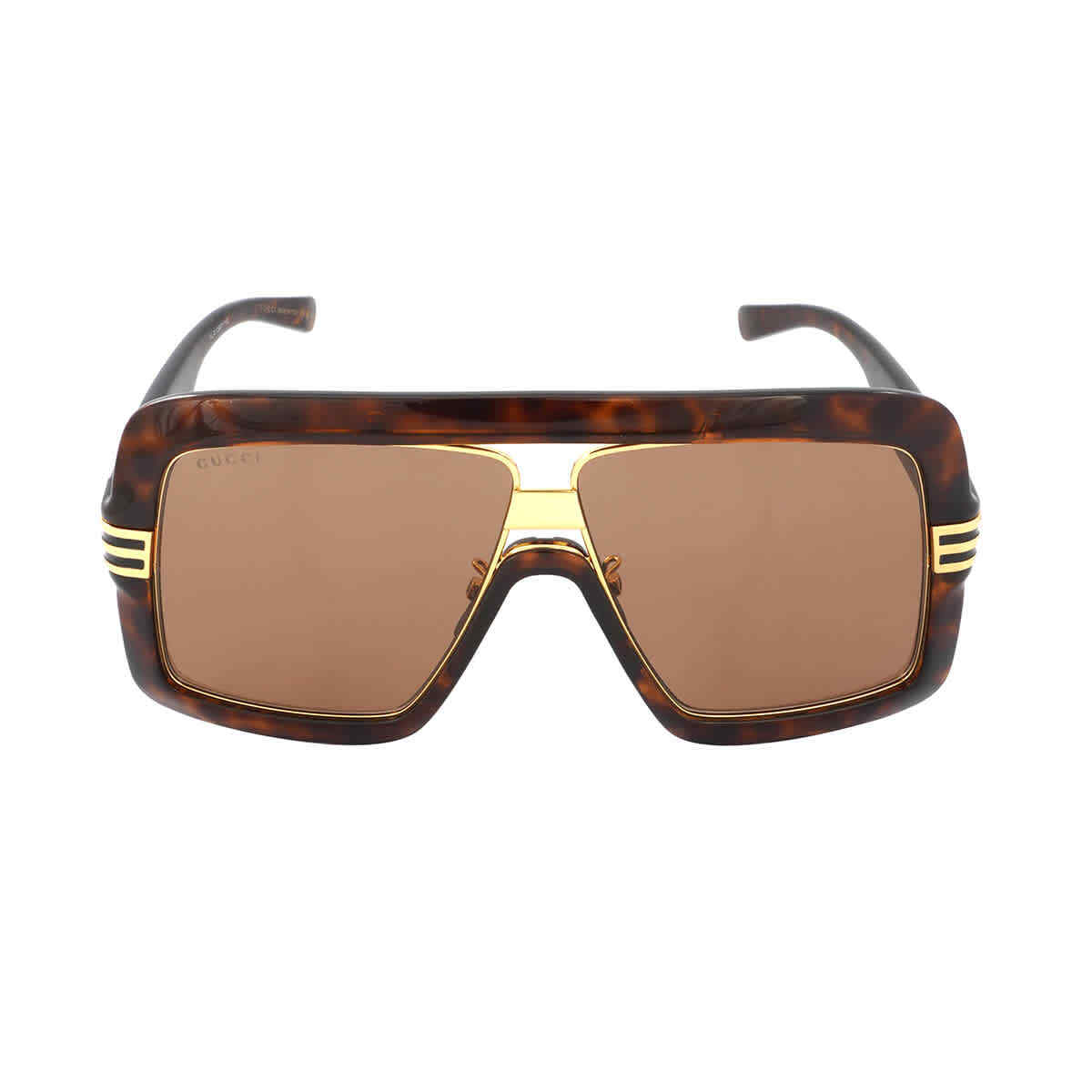 Gucci Brown Shield Unisex Sunglasses GG0900S 002 60 GG0900S Gucci Brown Shield Unisex Sunglasses GG0900S 002 60 GG0900S