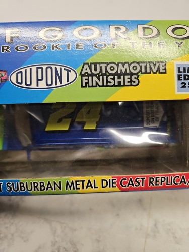 Jeff Gordon Chevrolet Suburban Metal Diecast Bank 1993 Rookie of the Year NASCAR - Picture 14 of 19