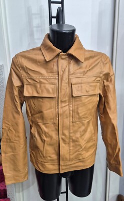 Leather Jacket Giubbotto Sisley Uomo Abbigliamento Giacca Sisley