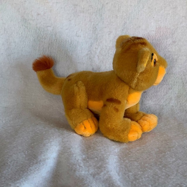 Disney Store Lion King Simba Cub 11" Plush Stuffed Animal eBay
