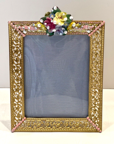 UNIQUE & FABULOUS JEWELED PICTURE FRAME