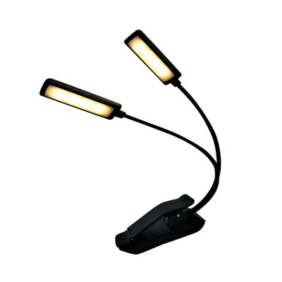 rechargeable clip on reading light