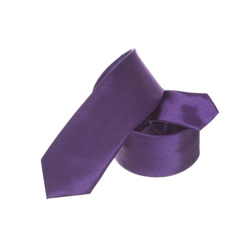 Mens Tie Plain Solid Colour Classic Slim Skinny Smart Party Wedding Thin Neck - Picture 51 of 148