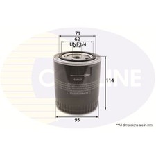 For LDV 400 2.5 D Genuine Comline Spin-On Engine Oil Filter