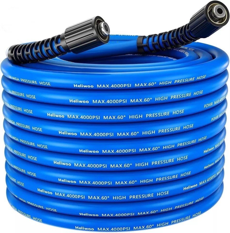 Flexible Pressure Washer Hose 25ft X 1/4