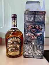 CHIVAS REGAL aged 12 YEARS degli Anni '80 - blended Scotch Whisky bottiglia
