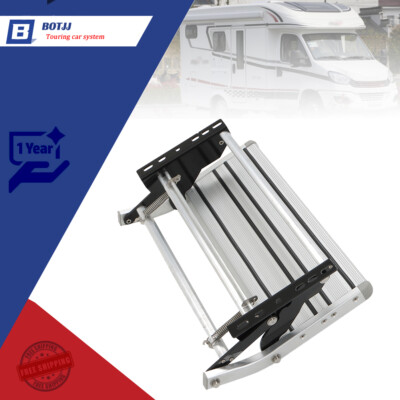Manual Pull Out Retractable Single Step RV Camper Platform Steps Stair 21.65''W