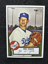 ERIC STULTS #106 2007 Topps '52 Rookies Black Back Parallel Los Angeles Dodgers