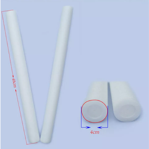 100 Pack 16" White Light Up LED Foam Sticks Glow Flashing Wands, DJ Party Events - Picture 4 of 4
