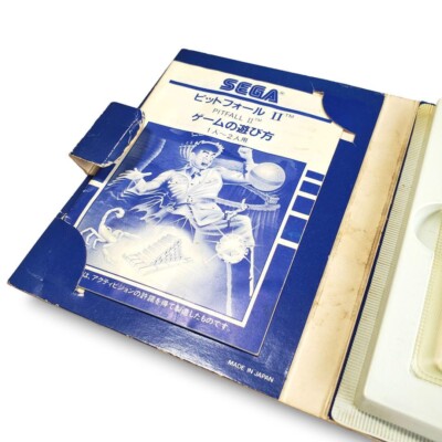 PIT FALL II SEGA MY CARD NTSC-J (Japan) Package Manual Tested