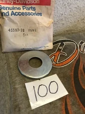 Harley NOS steering head dust shield 45597-78