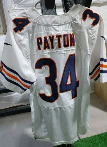 Walter Payton White Nike On Field Jersey Size 40 Chicago Bears Away Jersey - Picture 11 of 11