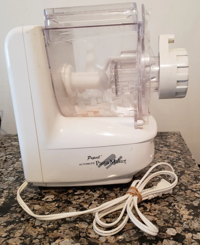 Ronco Popeil Máquina de Pasta Automática P400 con Accesorios Troqueles de Pasta Libro de Recetas Foto 2 de 4