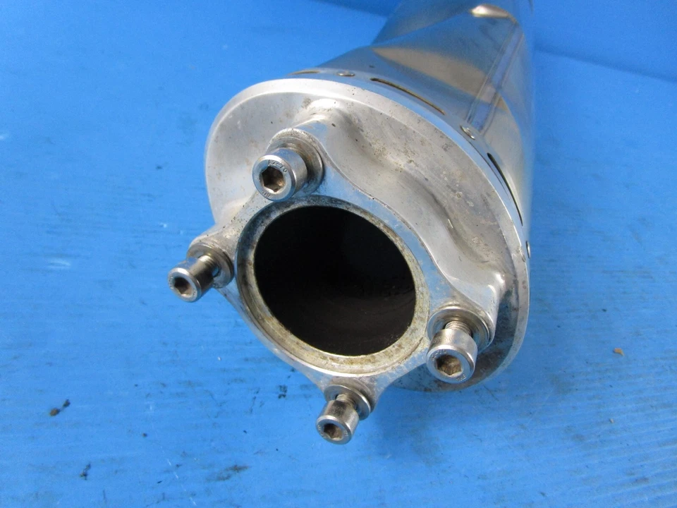 00-05 2000-2005 SUZUKI GSXR 600 750 1000 DOS HERMANOS ESCAPE SILENCIADOR BOLTON Foto 3 de 4