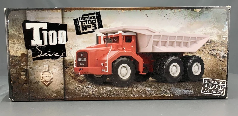 1:43 Scale NOREV Model - Berliet T100 No.3 Heavy Duty Super Dump Truck D0781 LZ - Image 2 of 4