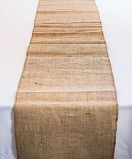 Set 2 Tablecloth Runner Burlap Natural 13 X 72 Inch (2 Units) By Broward Linens