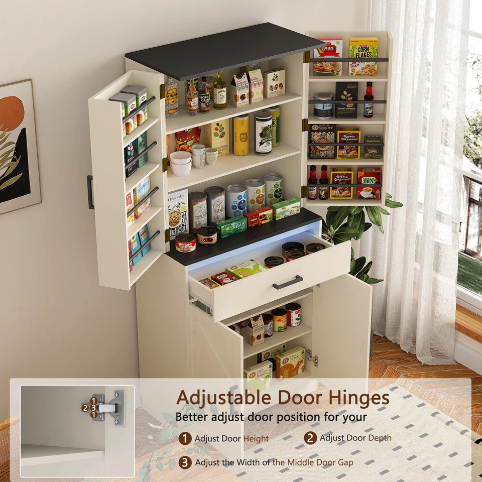 Moderno gabinete de madera con marco resistente para entrada de sala de estar con LED con cajón Foto 3 de 4