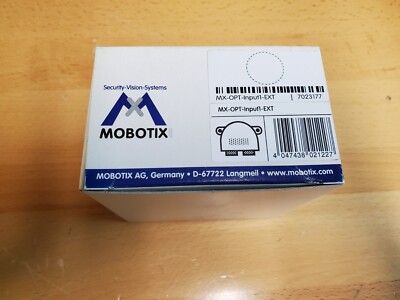 Mobotix MOBOTIX MX-OPT-INPUT1-EXT-INPUT BOX Store Use Open Box Not Used