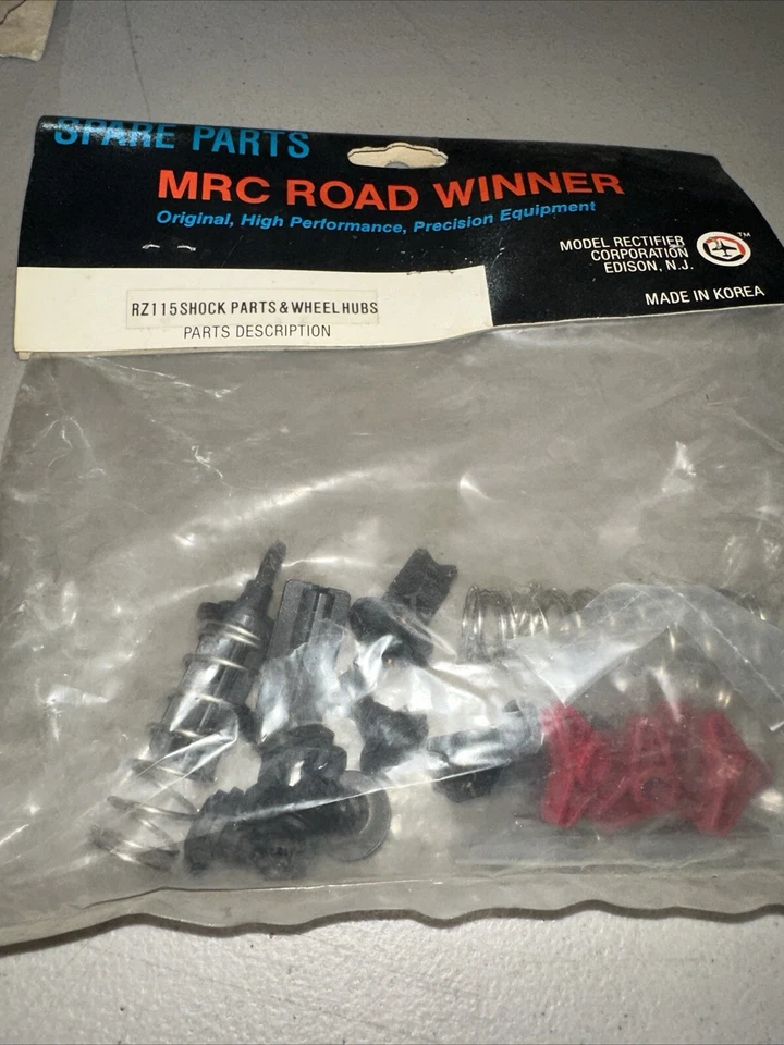 MRC Road Winner RZ113 RZ115 Shock Parts & Wheel Hubs & Bumper Set - Image 4 of 4