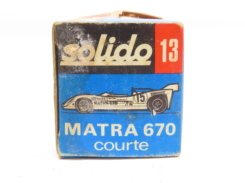Solido 13 Vintage Matra SIMCA 670 LeMans in Box - Image 3 of 3