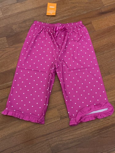 New Gymboree Cute Sweet Dachshund Capri Gymmies Pajamas Size XS 4 Extra Small - Picture 8 of 10