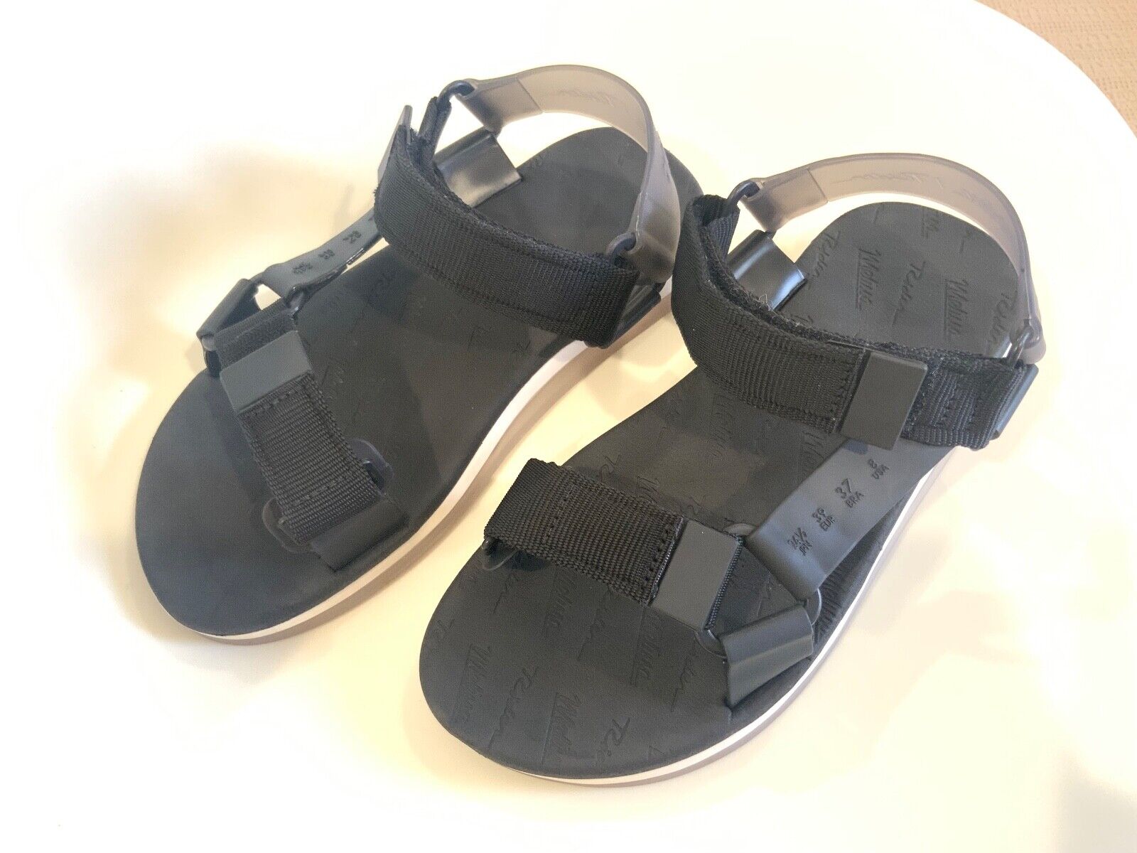 Rider Melissa Papete Jelly Strappy Black Sandals … - image 10