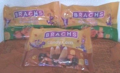 3 bags Brach s Mellowcreme 1 Pumpkins 2 Harvest Candy Corn, 11oz, = 33 oz CANDY