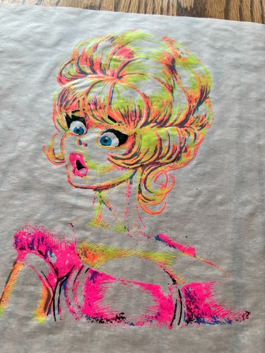 2 Playboy Little Annie Fanny Harvey Kurtzman Hugh Hefner T-shirt Iron-On - Picture 3 of 5