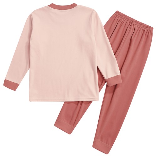 Kids Loungewear Rabbit Sleepwear Trousers Pajama Set Crewneck Boys Girls Pants - Picture 20 of 64