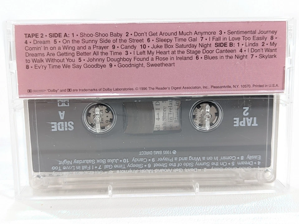 Great Romantic Memories Of The War Years 1-4 Cassette Tapes Reader's Digest VGC — 第 3/4 张图片