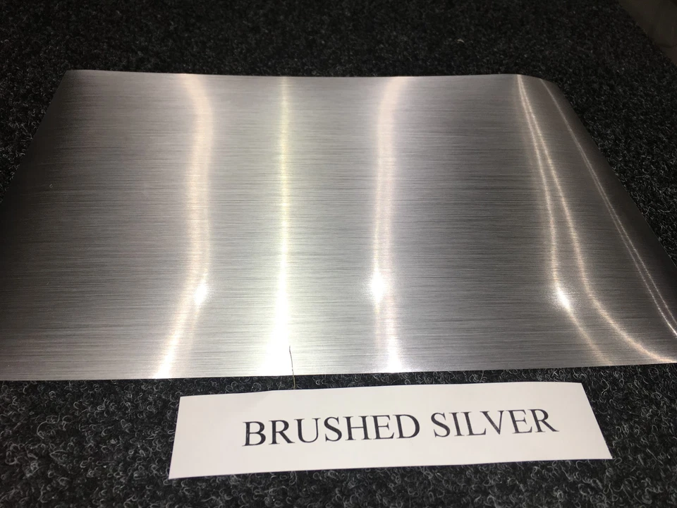 A4 SELF ADHESIVE INKJET PRINTABLE VINYL SELECTION SILVER EFFECT STICKER 8 SHEETS - Image 4 of 4