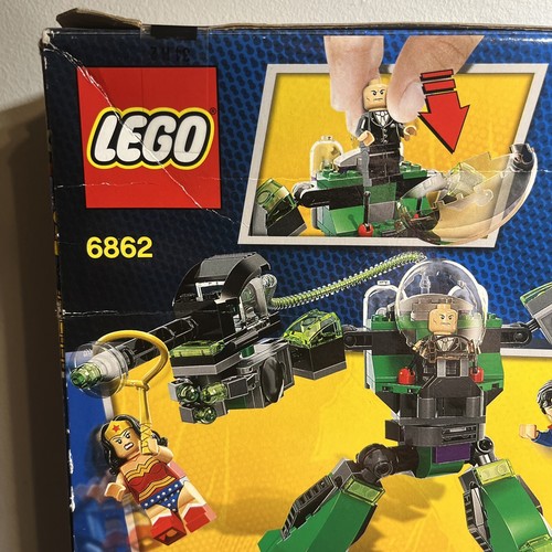 ¡NUEVO! LEGO (6862) SUPERMAN VS. POWER ARMOR LEX / DC COMICS SUPER HEROES - Imagen 3 de 7