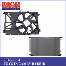 Fan and AC Condenser for 2018-2024 Toyota Camry HYBRID