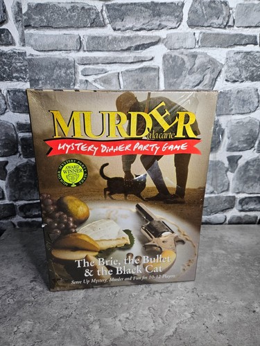 Mystery Dinner Party Spiel a la Carte Brandneu und versiegelt
