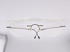 Silhouette Eyeglasses Frames Only, M 7335 /40 V 6055 19-40, Titanium, Gray