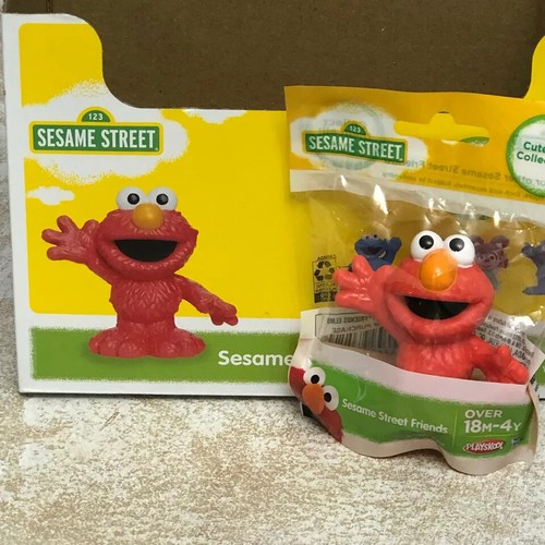 Sesamstraße Spielzeug Elmo Krümelmonster Abby Grover Oscar Tortenaufleger Partygeschenk - Bild 4 von 14