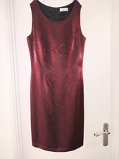 Vera Mont Dress SIZE 12 Red Sleeveless Occasion Line Evening Cocktail Prom