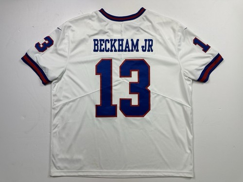 Nike NFL Players On Field Dri Fit #13 Odell Beckham Jr Giants Jersey Mens 2XL - Picture 2 of 12