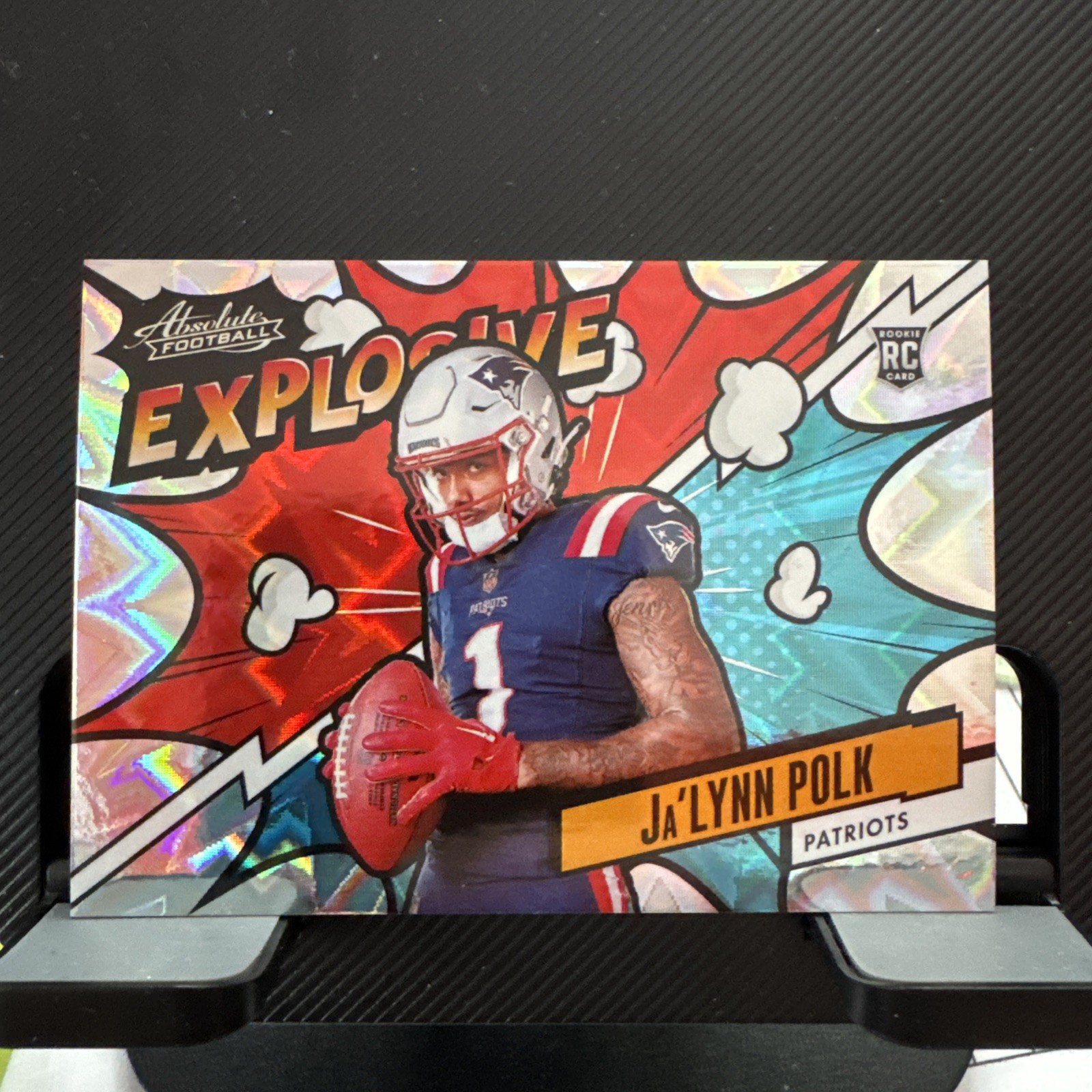 2024 Panini Absolute - Explosive Ja'Lynn Polk #EX-JPK (RC) Slab It Up