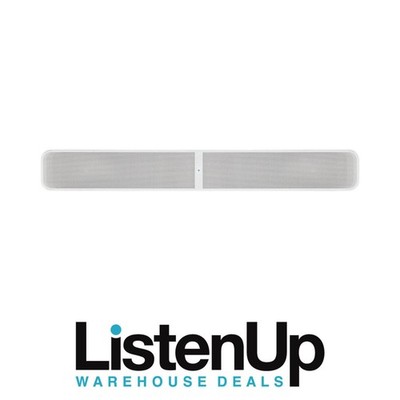 BlueSound Pulse Soundbar Plus (+) - Wireless Streaming Sound System - White