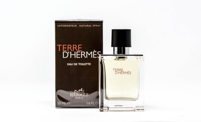 Hermes Terre D`Hermes Eau de Toilette Spray 50 ml Herrenduft OVP