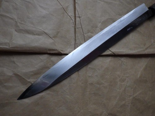 k Misono Special Yanagiba 295mm Steel Black Buffalo - Japanese Kitchen Knife - Picture 5 of 14