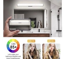 Large Bathroom Mirror Wall Light LED Makeup Shaver Waterproof Lamp 23.4inc 4000K