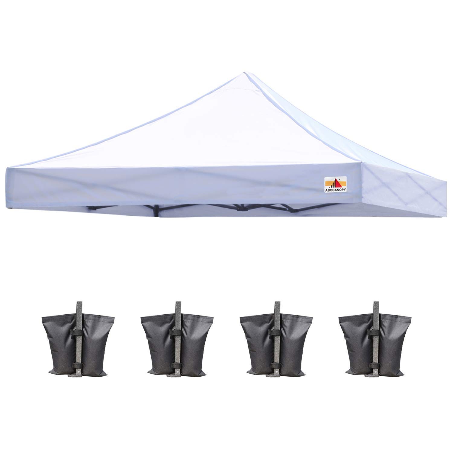 Tent Replacement Top 10x10 White Abccanopy Camping Waterproof